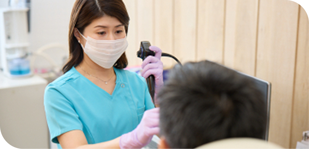 睡眠専門医による診察のイメージ