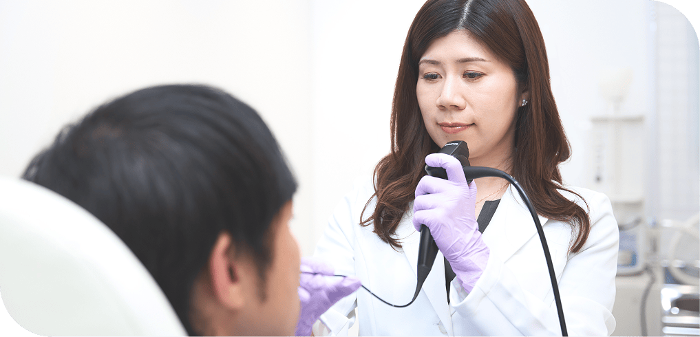 睡眠専門医による診察のイメージ