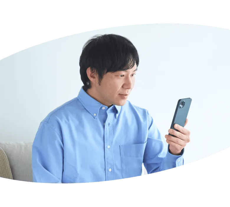 通院の負担を減らす、オンライン診療のイメージ