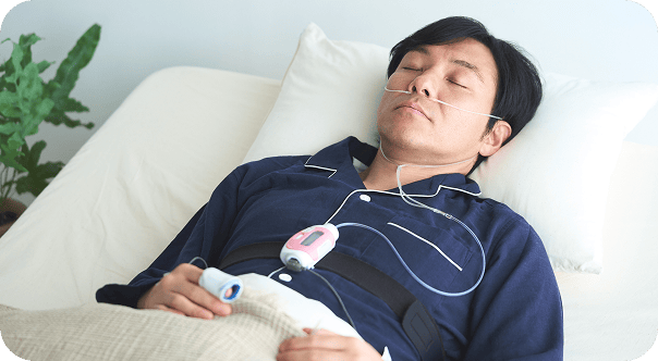 自宅で睡眠検査